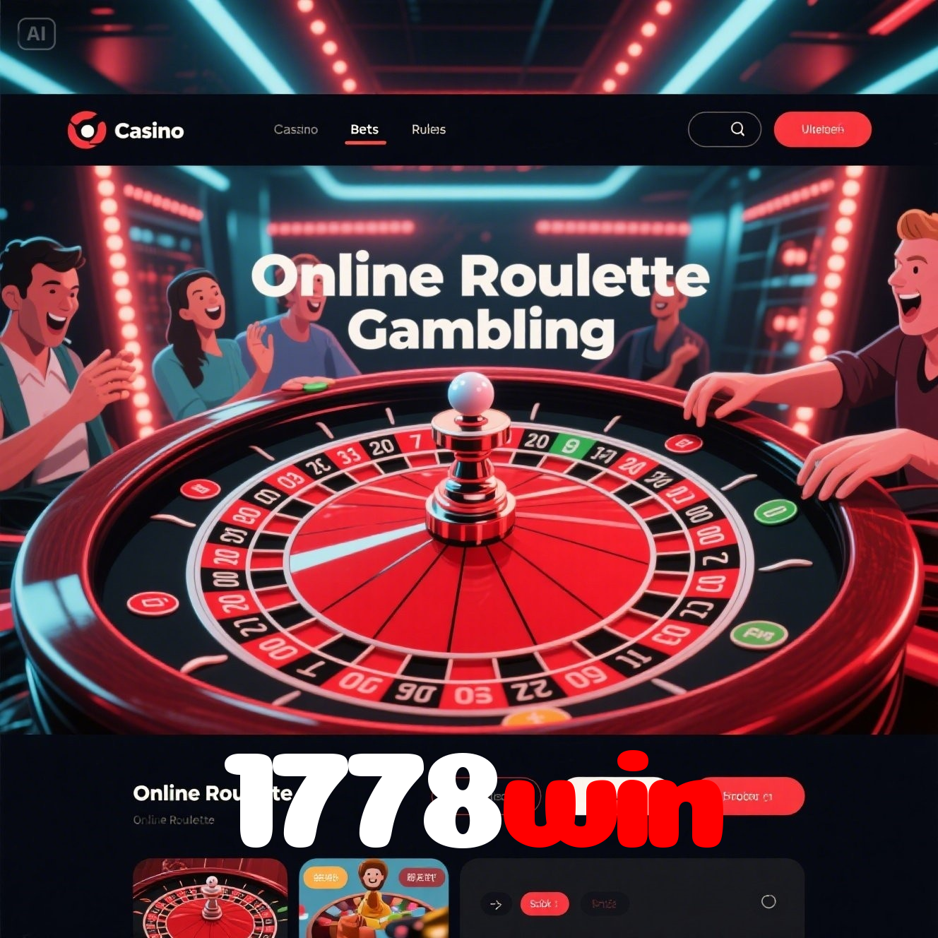 1778win - Ganhe muito no cassino online mais confiável do Brasil!